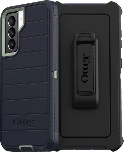 Vista 11 de OtterBox Defender Series - Funda resistente y funda con clip para cinturón para Samsung Galaxy S21 5G (solamente), embalaje al por menor, color rosa
