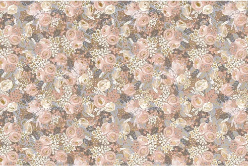 Vista 3 de Jillson Roberts Papel de seda impreso de alta calidad, 240 hojas, 20 x 30 pulgadas, ramo