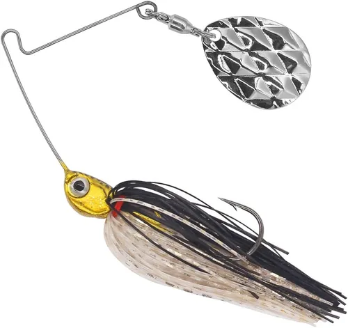 Vista 10 de XFISHMAN Mini Spinnerbaits para pesca de lubina, paquete de 6, cebo giratorio de Colorado, señuelos de pesca de agua superior, micro spinner
