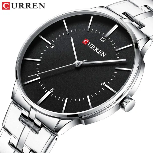 Vista 2 de Hombres Relojes Moda Azul Hombre Reloj 2019 Marca de Lujo Impermeable Cuarzo Analógico Reloj Hombre