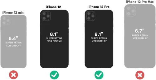 Vista 6 de LifeProof Next Series - Carcasa para iPhone 12 y iPhone 12 Pro