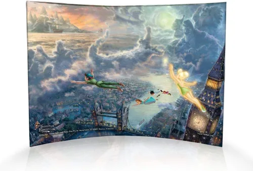 Vista 36 de Disney Brave - Thomas Kinkade Studios - Impresión fotográfica acrílica curvada de 10 x 7 pulgadas - Decoración independiente - Coleccionable