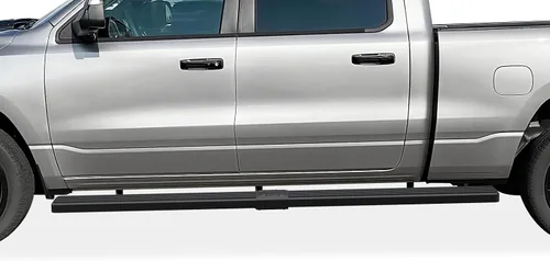 Vista 13 de APS iBoard - Estribo para camioneta tamaño completo acero inoxidable negro