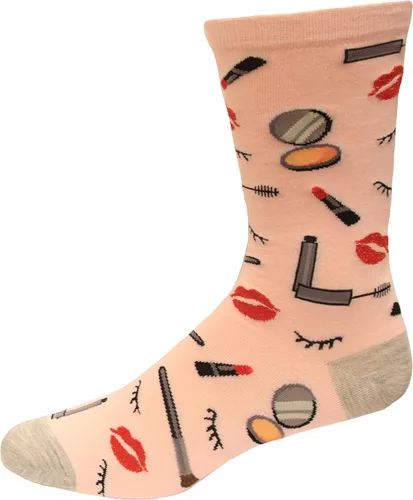 Vista 77 de K. Bell, calcetines retro varsity de lechuga para mujer Adultish (negro)