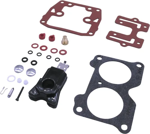Vista 7 de Motor de barco 0439076 439076 777718 390055 392550 398526 435443 434888 439076 433519 Kit de reparación de carburador para Evinrude Johnson OMC V4