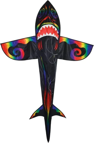Vista 11 de in The Breeze 3D Shark Kite - Single Line - Easy-Flying - Includes Kite Line and Bag