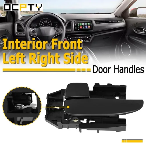 Vista 2 de OCPTY Manijas de puerta delanteras interiores del lado del pasajero de repuesto para Hyundai Elantra 2001-2006 para Hyundai Elantra manijas