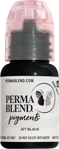 Vista 7 de Perma Blend Pigmento de tinta de tatuaje de cejas rubio jengibre, suministros profesionales de microblading para cejas, botella de 1/2 oz