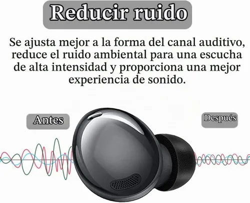 Vista 4 de Puntas de espuma viscoelástica compatibles con Galaxy Buds Pro/Galaxy Buds 2 / Galaxy Buds Plus de repuesto, cancelación de ruido perfecta, cabe