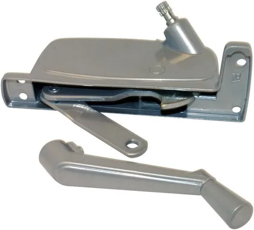 Vista 2 de Barton Kramer Operador de Ventana Mano Derecha 5-1/4" Plata