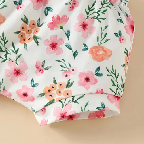 Vista 7 de Toddler Kids Baby Girl Outfit Toddler Girls Summer Short Sleeve Letter Print Tops And Short Cute Outfits for