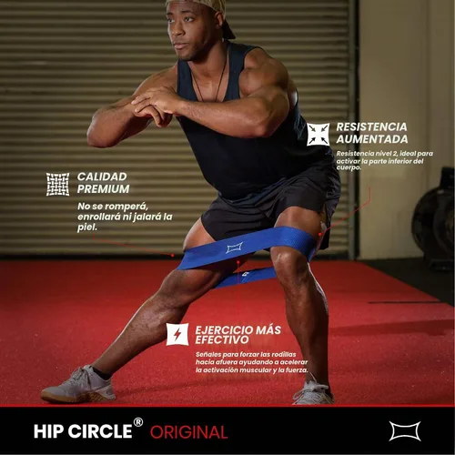 Vista 2 de Bandas de resistencia Mark Bell Sling Shot Hip Circle para hacer ejercicio (Nivel 2)