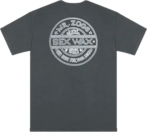Vista 2 de Sex Wax Camiseta de rayas de manga corta regular para hombre