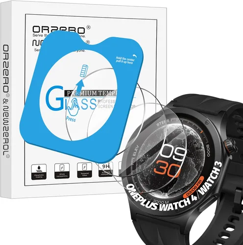 Vista 19 de Orzero - Protector de pantalla de vidrio templado compatible con Garmin Forerunner 70/170/170 Music/165/165 Music 1.677 in, protector de pantalla