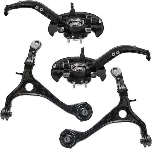 Vista 222 de Detroit Axle - Ejes de eje CV delantero izquierdo y derecho + Reemplazo de juntas esféricas de brazos de control inferiores delanteros para Ford