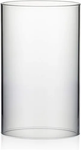 Vista 38 de WGVI Funda para portavelas Hurricane, ancho de 2 pulgadas, altura de 12 pulgadas, portavelas cilíndrico de vidrio transparente, tubo de chimenea