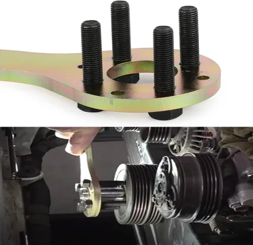 Vista 2 de Kit de herramienta de polea de manivela IVARKEY con soporte para llave de tornillo compatible con Subaru Imprezas Legacy Outback Foresters XT Baja