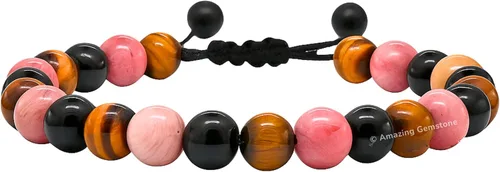Vista 66 de Pulsera del zodiaco de cristales curativos