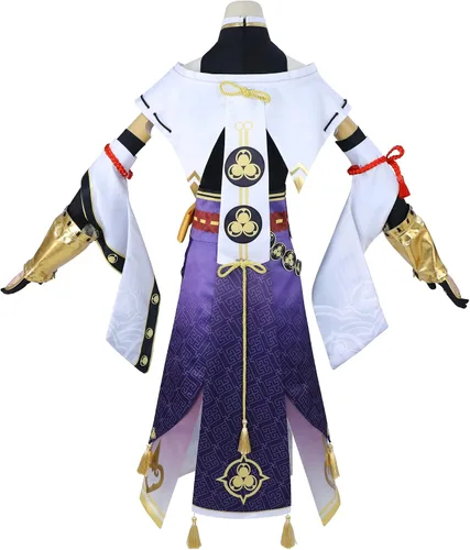 Vista 2 de NSPSTT Genshin Impact Cosplay - Disfraz de todos los personajes, juego completo, disfraz de Halloween para mujeres y hombres