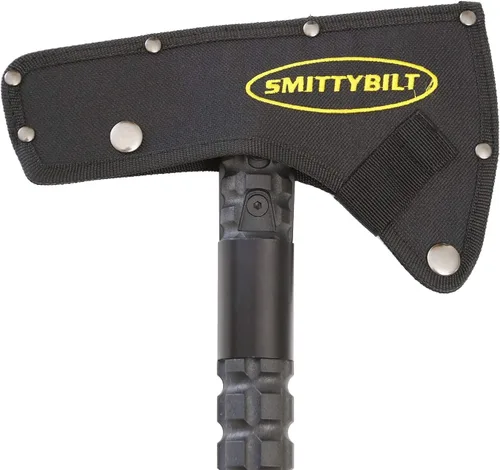 Vista 3 de SmittyBilt Hacha de rastro con funda de hoja - SB2828