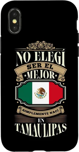 Vista 4 de iPhone 15 No elegí ser el mejor, simplemente nací en Tamaulipas México Case