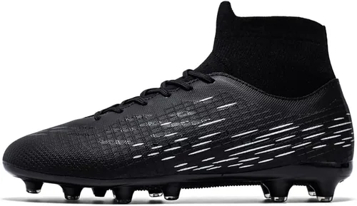 Vista 2 de Tacos de fútbol para hombre, ligeros, de alto rendimiento, para interiores y exteriores, para césped profesional, para entrenamiento de picos