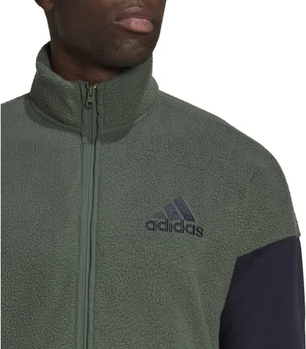Vista 3 de adidas Men's Color-Block Sherpafleece Track Jackets