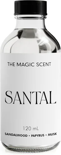 Vista 10 de Aceite Difusor Santal de The Magic Scent - Fragancia - Frío y Ultrasónico - Aceite Esencial de Sándalo - Aceites Difusores de Aromas para el Hogar