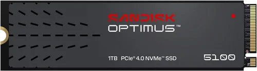 Vista 11 de Sandisk Optimus 5100 SSD NVMe de 2 TB, PCIe 4.0, M.2 2280