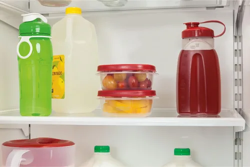 Vista 3 de Contenedor de almacenamiento de alimentos Rubbermaid Easy Find, con tapa, plástico sin BPA, 5 recipientes, 1 1/4 taza, 2, Not Applicable