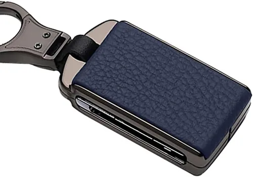 Vista 11 de ontto Funda de piel para llave de metal sin llave, para Volvo XC90 XC70 S60 S80 T5 T6