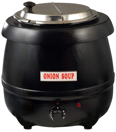 Vista 2 de Winco Calentador eléctrico de sopa, 10.5 cuartos de galón, negro