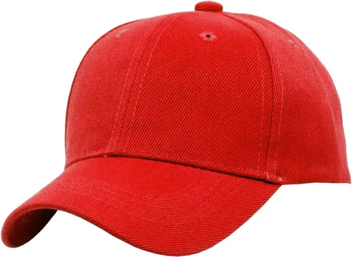 Vista 39 de TOP HEADWEAR Sombrero de béisbol ajustable con cierre de velcro para niños en blanco