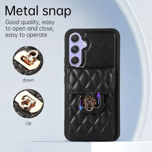 Vista 7 de XYX Wallet Case for Samsung Galaxy A54 5G, Black