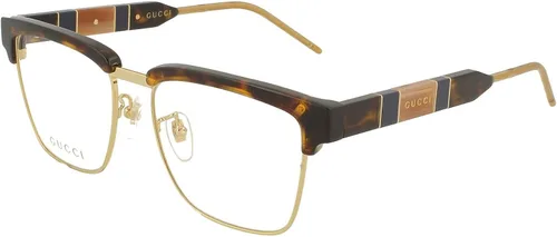 Vista 2 de Gafas Gucci GG 0605 O- 002 Havana Havana Transparente Habana