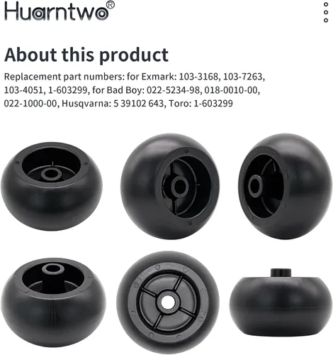 Vista 3 de Kit de hardware de rueda de cubierta de repuesto para Exmark Toro Kubota 103-3168 103-4051 1-603299