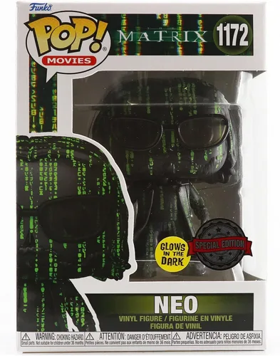 Vista 4 de Funko - Figura de acción exclusiva Pop The Matrix Neo, multicolor (133741)