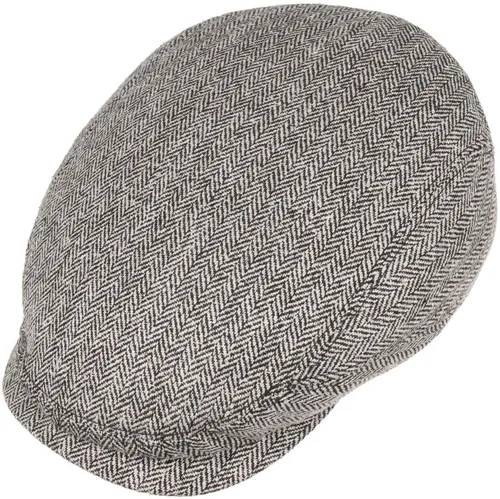 Vista 2 de Stetson Gorra plana de seda Belfast MujerHombre Fabricado en la UE