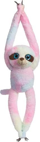 Vista 11 de Animal de Mono Colgante de Peluche Animal de Mono de Brazo Largo de Peluche Suave para Niños Nietos Amigos Familia Gris 43 cm