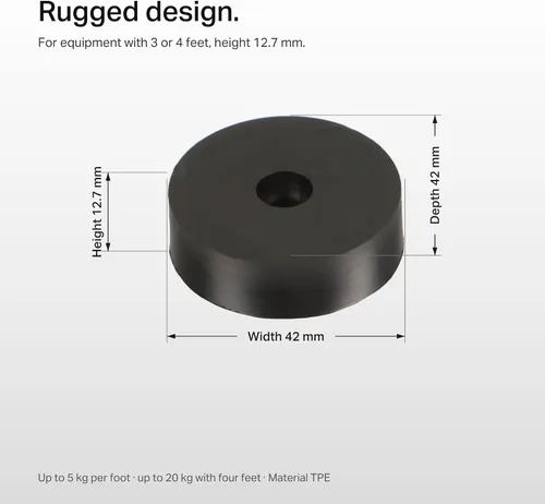 Vista 5 de Pro-Ject Sistemas de audio Damp-It - Pies aislantes (paquete de 4) PSDAMPIT