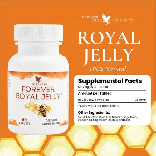 Vista 2 de Forever Living Royal Jelly, 120 comprimidos, paquete de 2