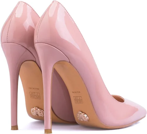 Vista 5 de Leona - Zapatos de tacón alto de aguja de 5 pulgadas para mujer, clásicos y sexis, con punta puntiaguda, hechos a mano a la perfección.