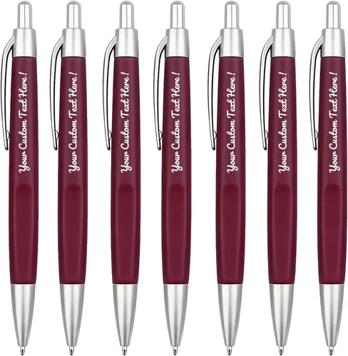 Vista 14 de Paquete de 100 bolígrafos personalizados con tinta negra personalizable