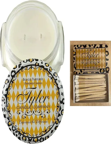 Vista 3 de Tyler Company - Vela perfumada Diva, 22 onzas, paquete de 1, incluye una combinación de Tyler Company
