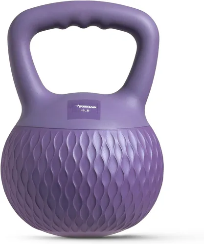 Vista 9 de YIGUO Soft Kettlebell, Kettlebells Cushioned Impact-Resistant Base and Anti-Slip Grip, Strength Training Kettle Bell for Women and Men, Home Workout