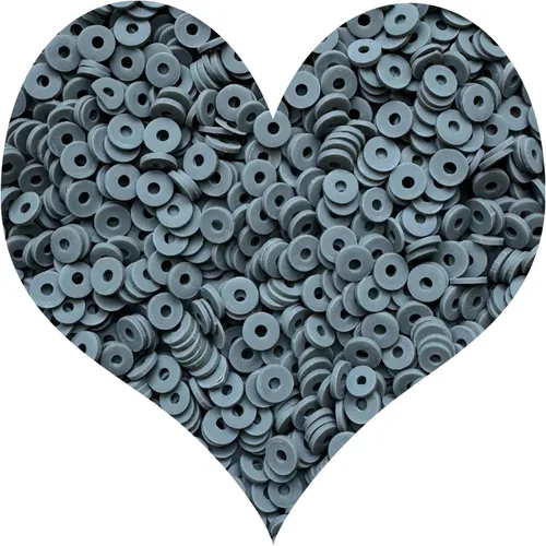 Vista 33 de 3000 cuentas redondas planas de polímero de vinilo Heishi cuentas de arcilla polimérica para hacer joyas, collares, pulseras y aretes (01-blanco)