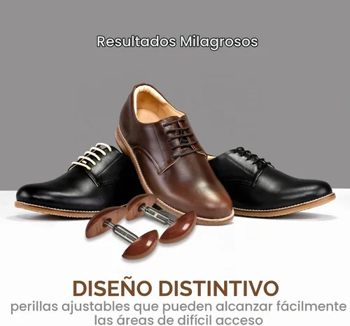 Vista 4 de MEDca™ - Camilla de zapatos se vende como un paquete de 2 colores MARRÓN