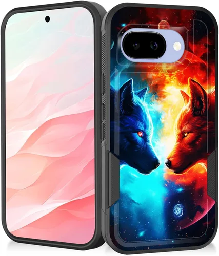Vista 78 de Funda para Pixel 7a, resistente de doble capa híbrida de policarbonato duro de goma suave a prueba de golpes para Google Pixel 7A 6.1 pulgadas