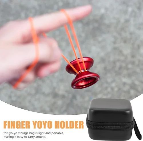 Vista 9 de Alasum Yoyo Yoyo profesional Yoyo Yoyo Bolsa de almacenamiento profesional Yoyo Bolsa de almacenamiento con cojinetes - Contenedor de bolas Yoyo