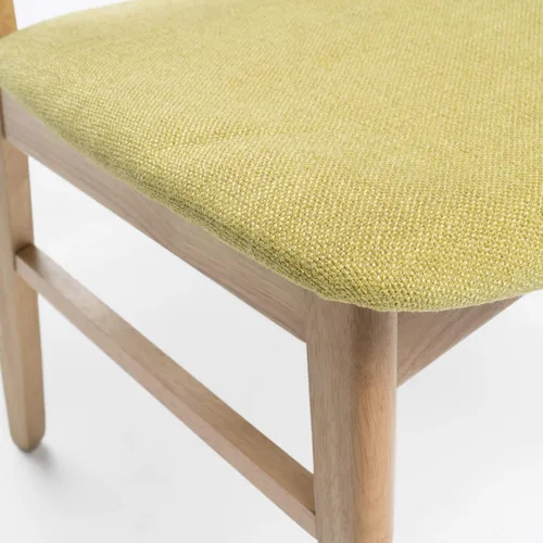 Vista 10 de Christopher Knight Home Idalia - Sillas de comedor, juego de 2 piezas, té verde / acabado de roble Verde (Green Tea)